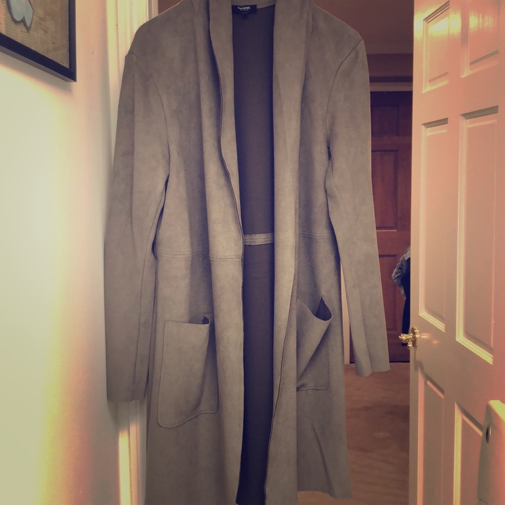 Faux leather jacket
